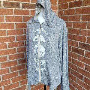 NWT Moon Phases Sweatshirt Jacket